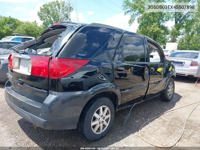 2004 Buick Rendezvous Cx VIN: 3G5DB03EX4S507898 Lot: 42381144