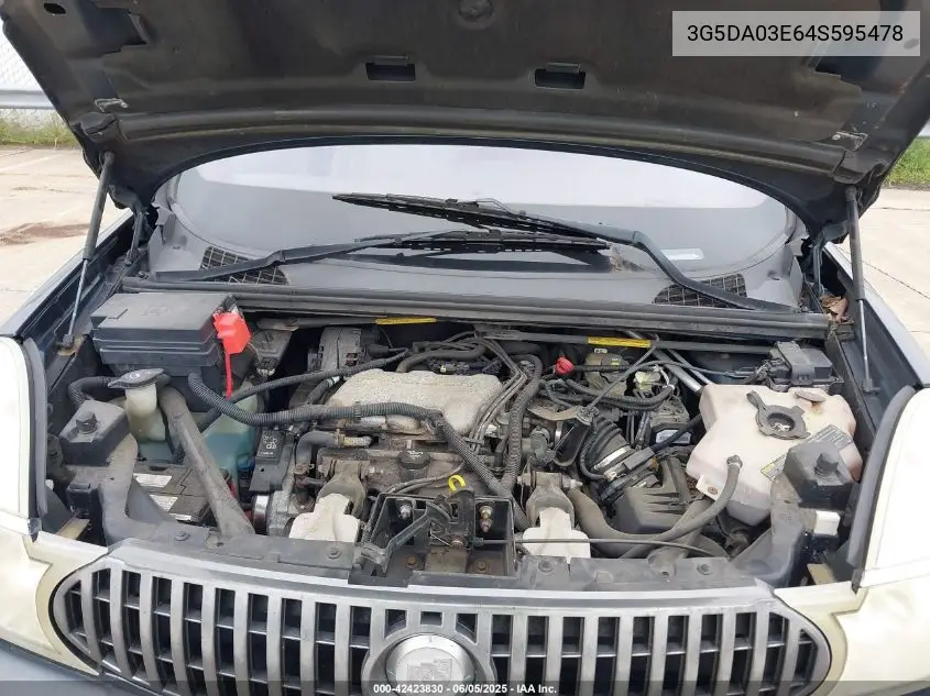 2004 Buick Rendezvous Cx VIN: 3G5DA03E64S595478 Lot: 42423830