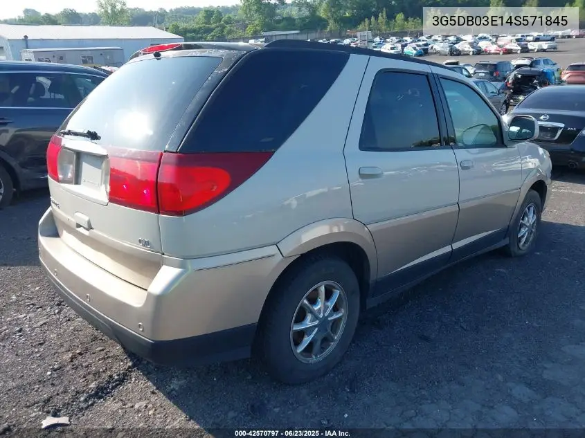 2004 Buick Rendezvous Cx VIN: 3G5DB03E14S571845 Lot: 42570797