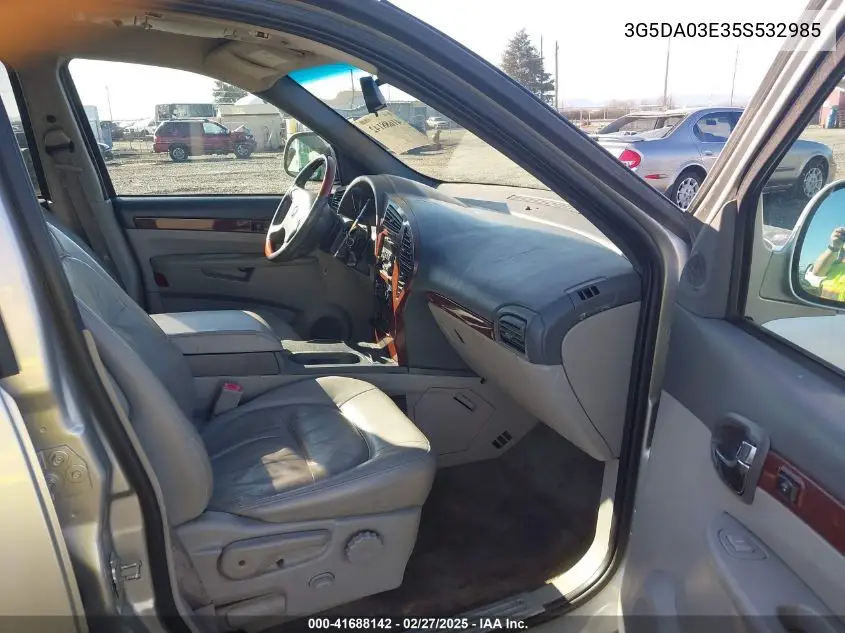 2005 Buick Rendezvous Cx VIN: 3G5DA03E35S532985 Lot: 41688142