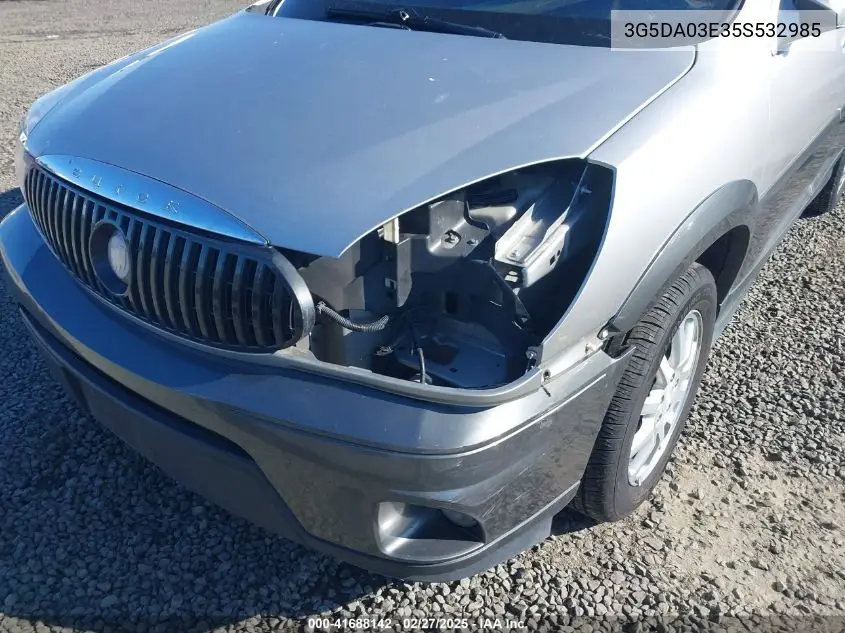 2005 Buick Rendezvous Cx VIN: 3G5DA03E35S532985 Lot: 41688142