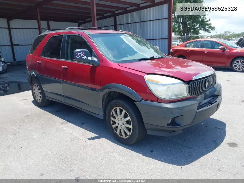 2005 Buick Rendezvous Cx VIN: 3G5DA03E95S525328 Lot: 42191541