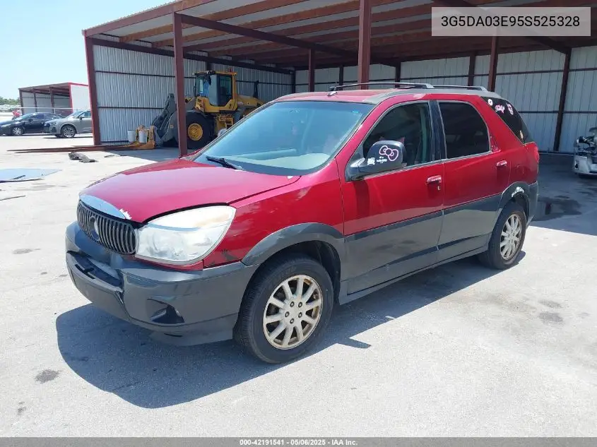 2005 Buick Rendezvous Cx VIN: 3G5DA03E95S525328 Lot: 42191541