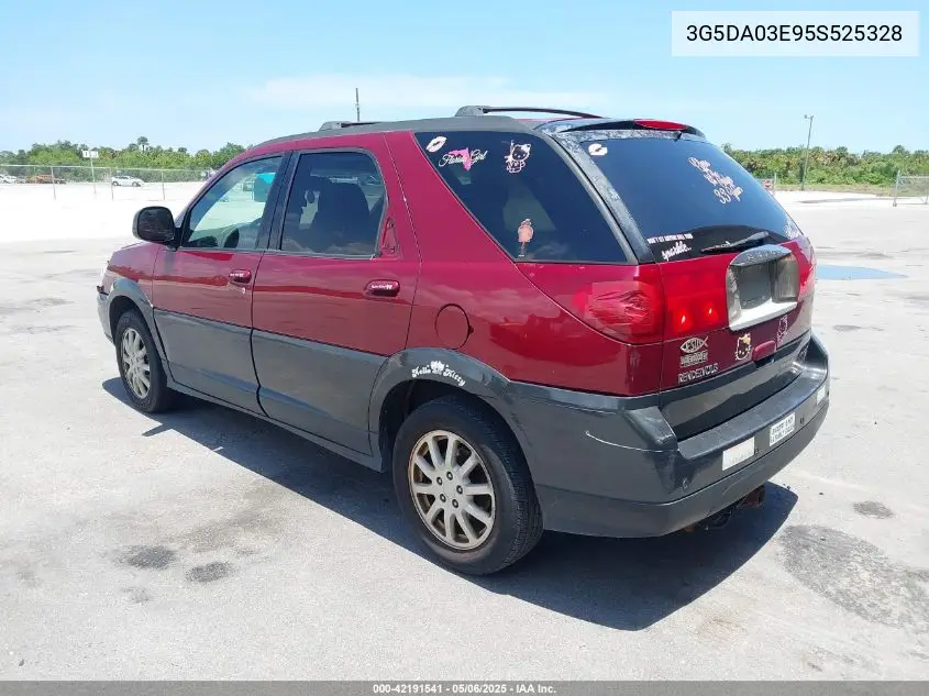 2005 Buick Rendezvous Cx VIN: 3G5DA03E95S525328 Lot: 42191541