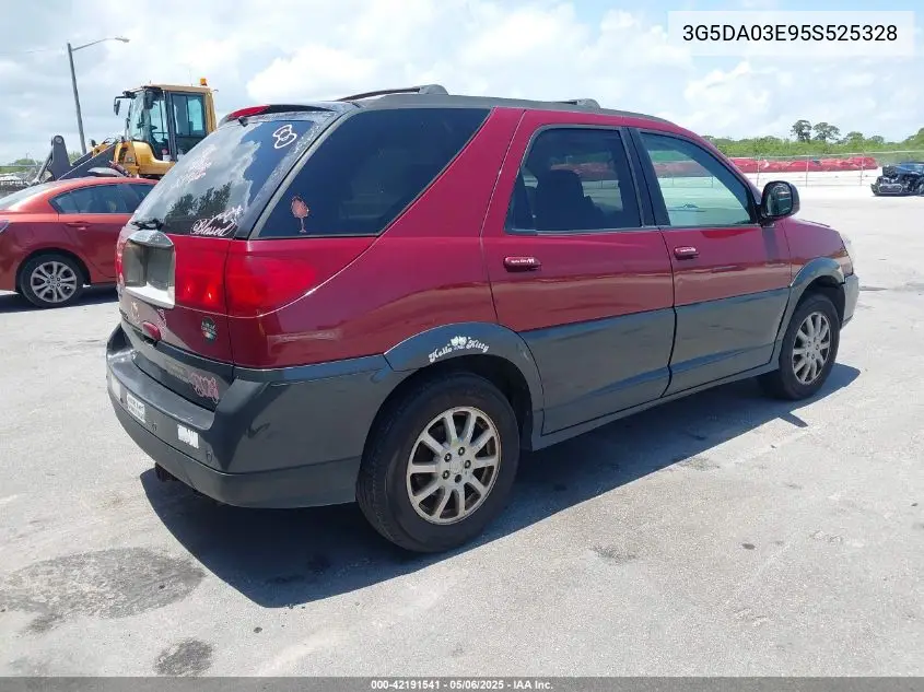 2005 Buick Rendezvous Cx VIN: 3G5DA03E95S525328 Lot: 42191541