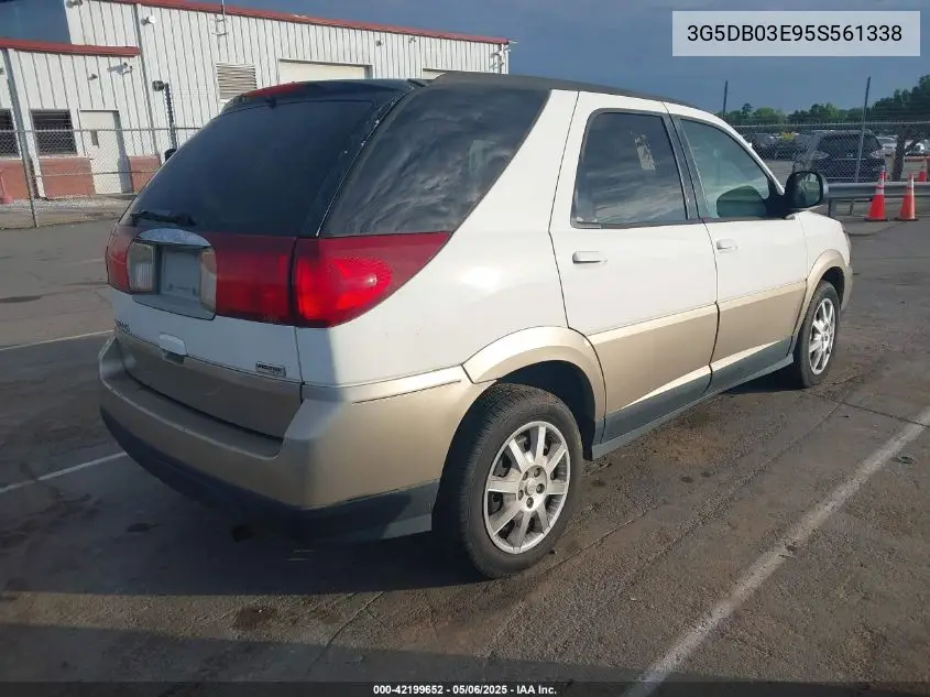 2005 Buick Rendezvous Cx VIN: 3G5DB03E95S561338 Lot: 42199652