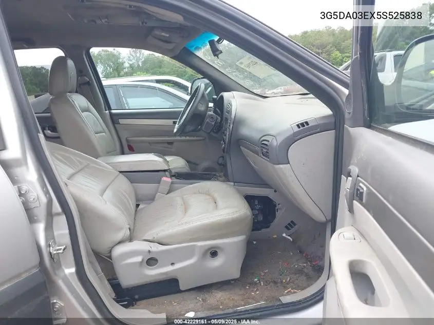 2005 Buick Rendezvous Cx VIN: 3G5DA03EX5S525838 Lot: 42229161