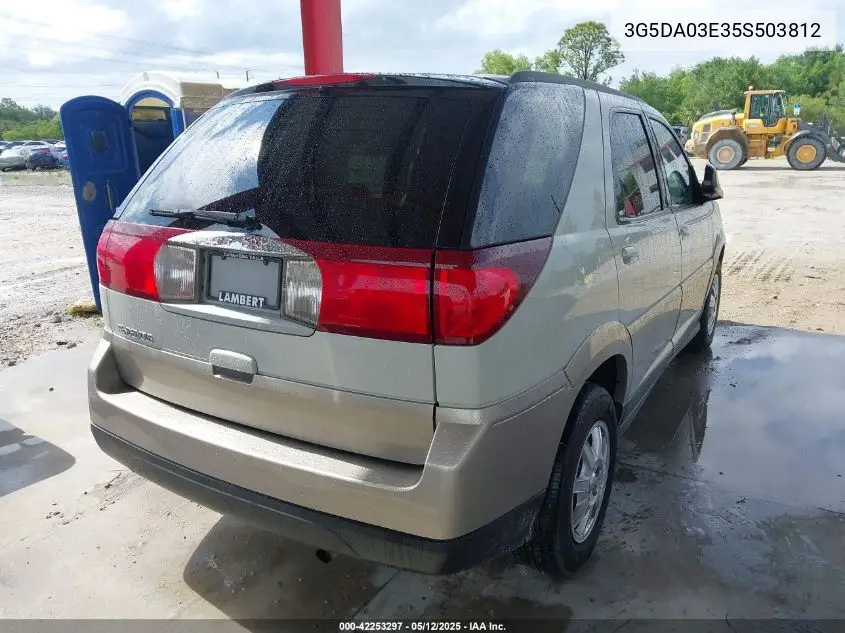 2005 Buick Rendezvous Cx VIN: 3G5DA03E35S503812 Lot: 42253297