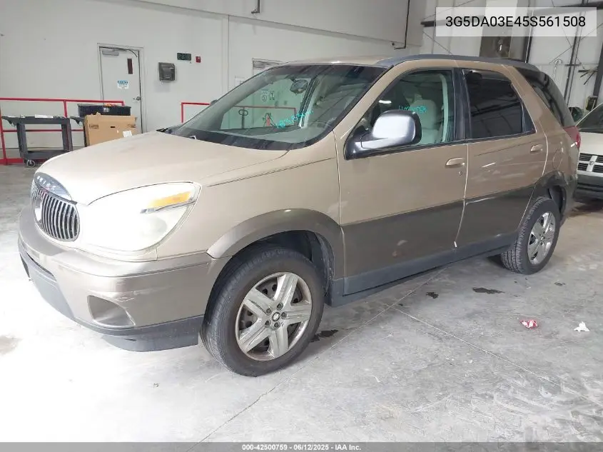 2005 Buick Rendezvous Cx VIN: 3G5DA03E45S561508 Lot: 42500759