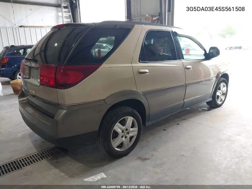 2005 Buick Rendezvous Cx VIN: 3G5DA03E45S561508 Lot: 42500759