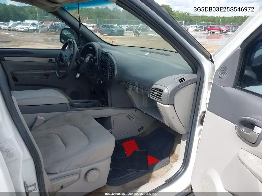 2005 Buick Rendezvous Cx VIN: 3G5DB03E25S546972 Lot: 42500905