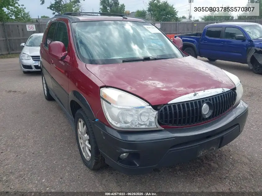 2005 Buick Rendezvous Cx VIN: 3G5DB03785S570307 Lot: 42571033
