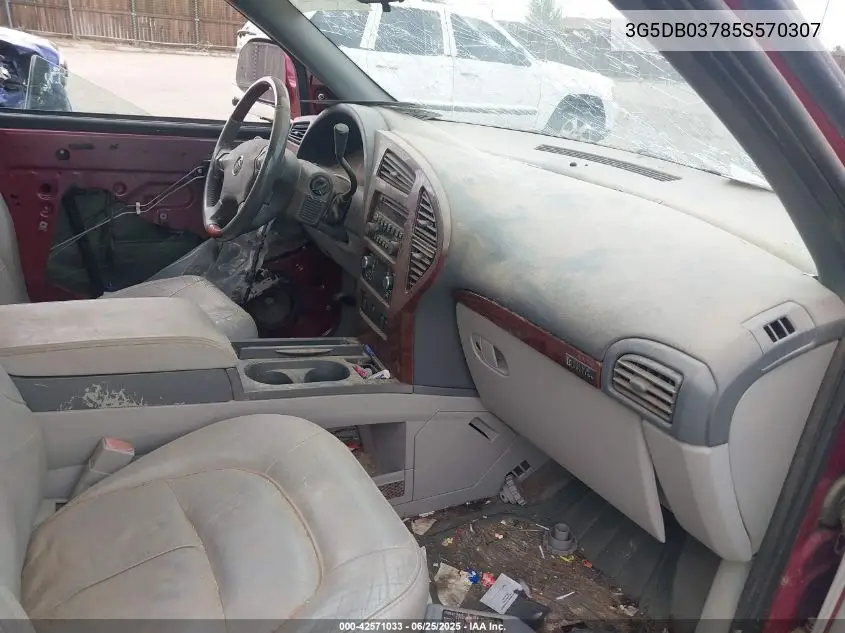 2005 Buick Rendezvous Cx VIN: 3G5DB03785S570307 Lot: 42571033