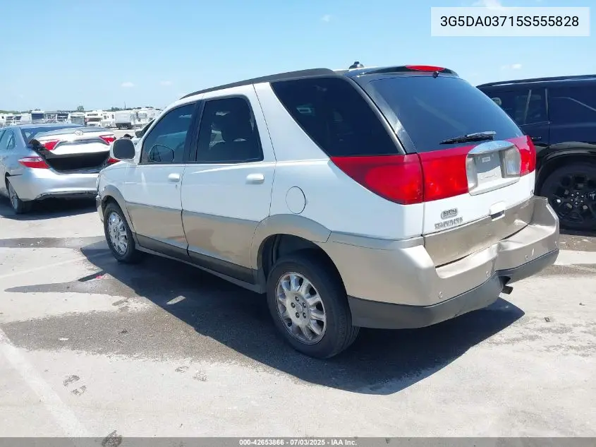 2005 Buick Rendezvous Cx VIN: 3G5DA03715S555828 Lot: 42653866