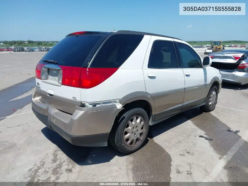 2005 Buick Rendezvous Cx VIN: 3G5DA03715S555828 Lot: 42653866