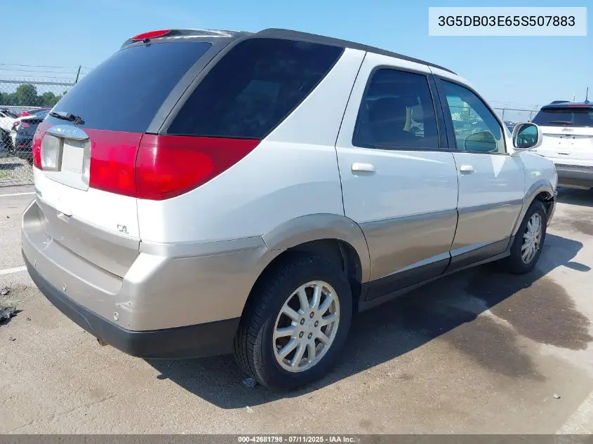 2005 Buick Rendezvous Cx VIN: 3G5DB03E65S507883 Lot: 42681798