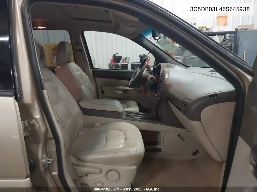 2006 Buick Rendezvous Cx VIN: 3G5DB03L46S645938 Lot: 41823371