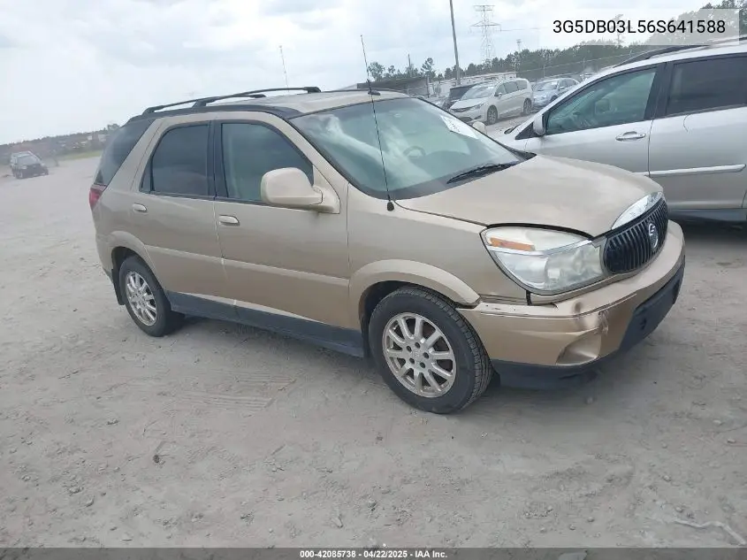 2006 Buick Rendezvous Cx VIN: 3G5DB03L56S641588 Lot: 42085738