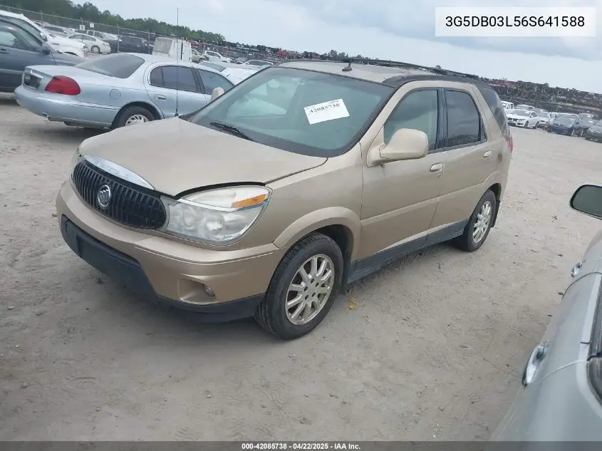 2006 Buick Rendezvous Cx VIN: 3G5DB03L56S641588 Lot: 42085738