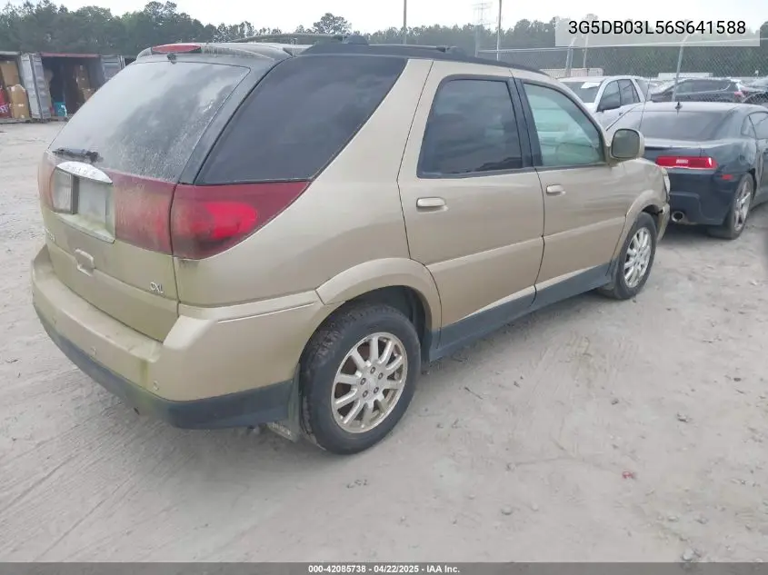 2006 Buick Rendezvous Cx VIN: 3G5DB03L56S641588 Lot: 42085738
