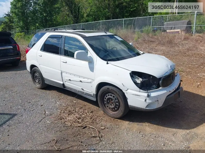 2006 Buick Rendezvous Cx VIN: 3G5DB03L46S624197 Lot: 42156454