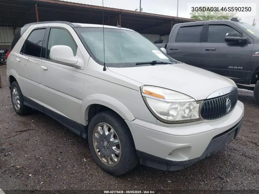 2006 Buick Rendezvous Cx VIN: 3G5DA03L46S590250 Lot: 42175438