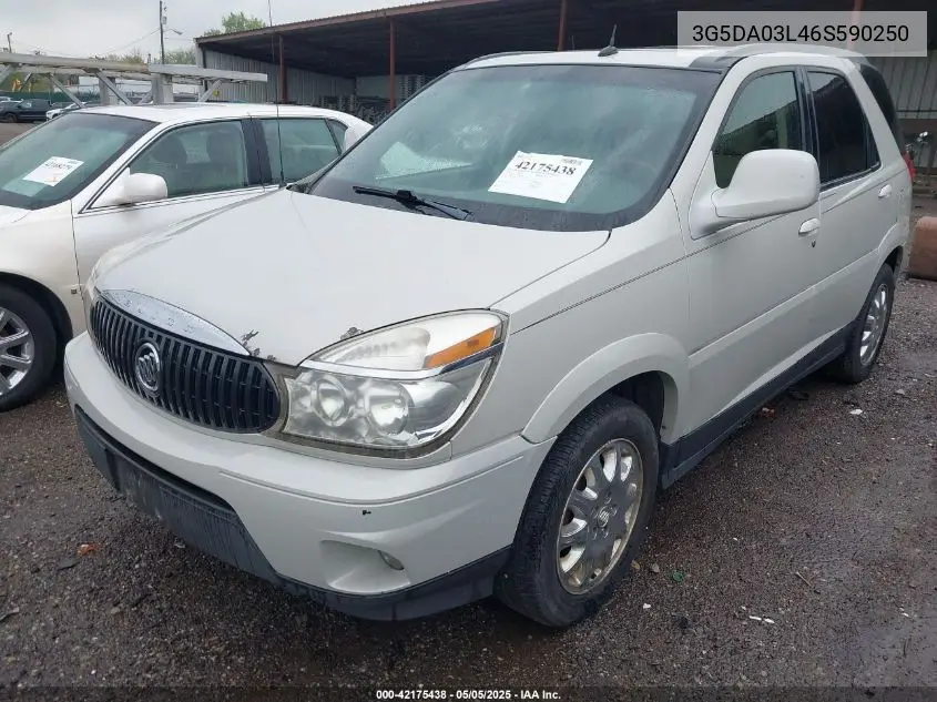 2006 Buick Rendezvous Cx VIN: 3G5DA03L46S590250 Lot: 42175438