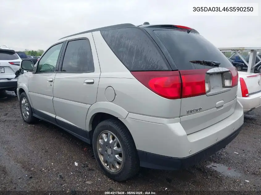 2006 Buick Rendezvous Cx VIN: 3G5DA03L46S590250 Lot: 42175438