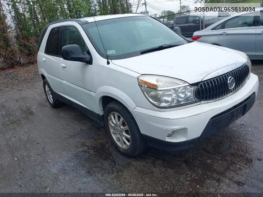 2006 Buick Rendezvous Cx/Cxl VIN: 3G5DA03L96S513034 Lot: 42202288