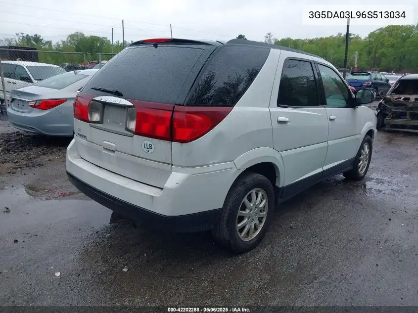 2006 Buick Rendezvous Cx/Cxl VIN: 3G5DA03L96S513034 Lot: 42202288