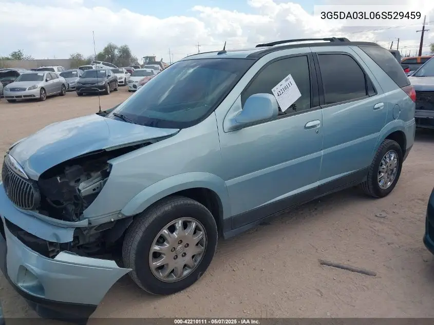 2006 Buick Rendezvous Cx VIN: 3G5DA03L06S529459 Lot: 42210111