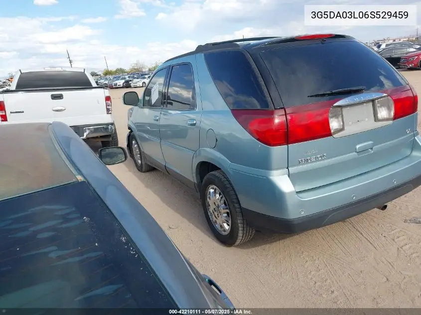 2006 Buick Rendezvous Cx VIN: 3G5DA03L06S529459 Lot: 42210111