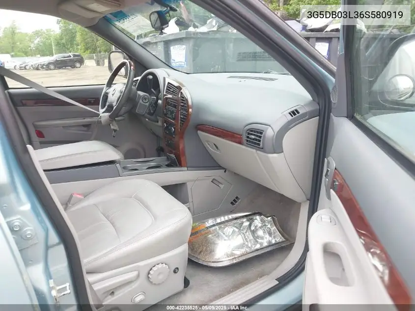 2006 Buick Rendezvous Cx VIN: 3G5DB03L36S580919 Lot: 42235525