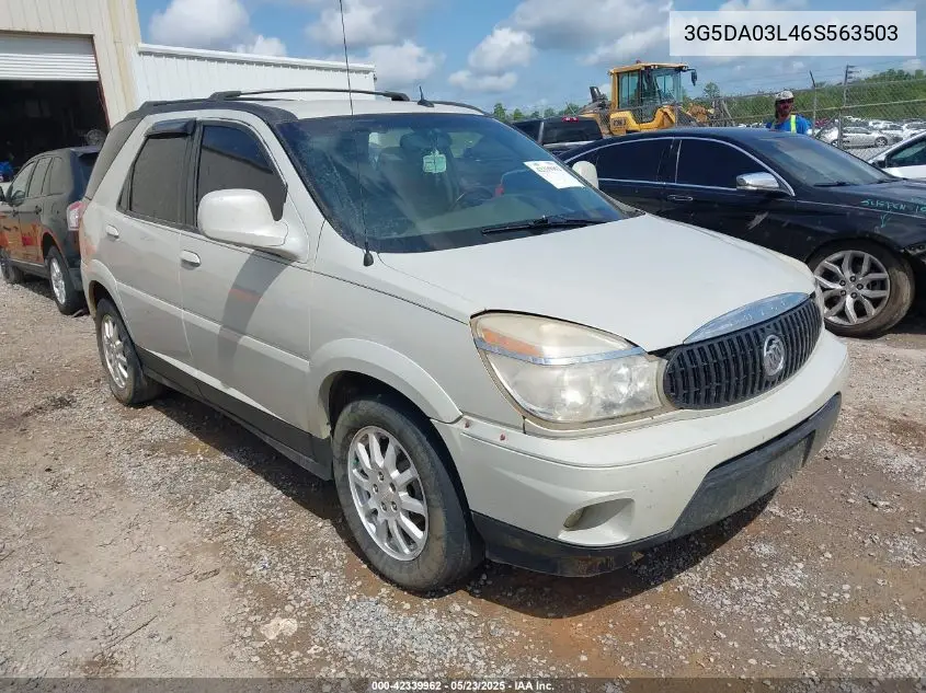 2006 Buick Rendezvous Cx VIN: 3G5DA03L46S563503 Lot: 42339962