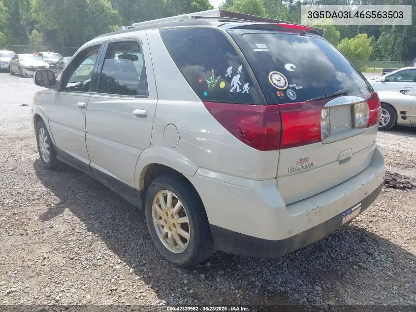 2006 Buick Rendezvous Cx VIN: 3G5DA03L46S563503 Lot: 42339962