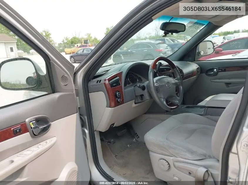 2006 Buick Rendezvous Cx VIN: 3G5DB03LX6S546184 Lot: 42375614