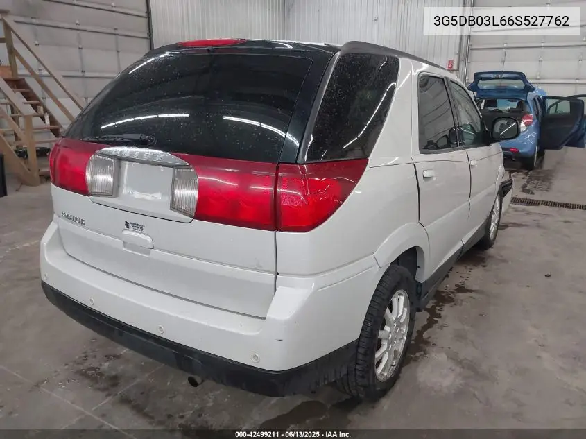 2006 Buick Rendezvous Cx VIN: 3G5DB03L66S527762 Lot: 42499211