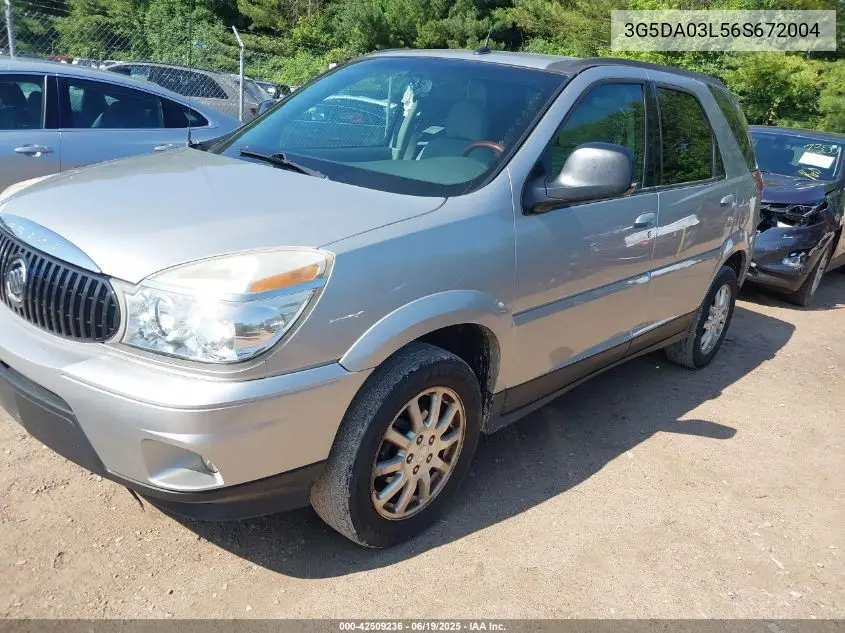 2006 Buick Rendezvous Cx VIN: 3G5DA03L56S672004 Lot: 42509236