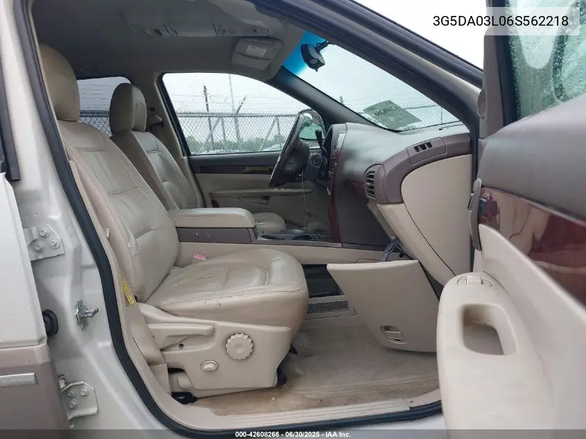 2006 Buick Rendezvous Cx VIN: 3G5DA03L06S562218 Lot: 42608266