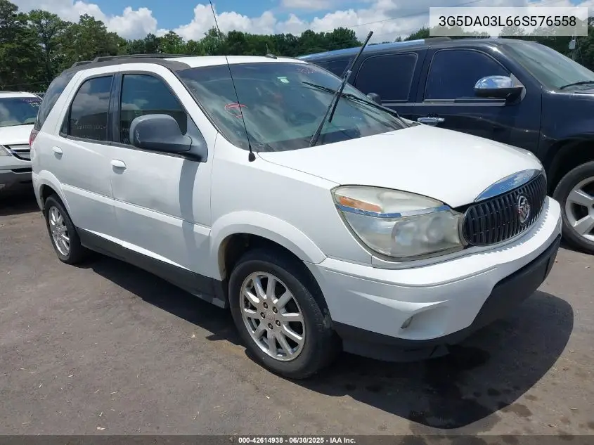 2006 Buick Rendezvous Cx VIN: 3G5DA03L66S576558 Lot: 42614938