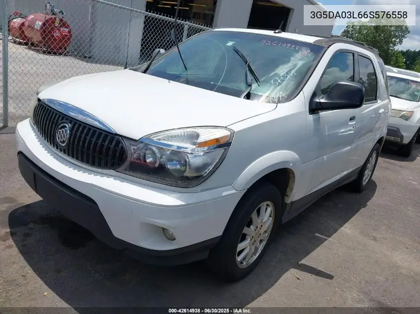 2006 Buick Rendezvous Cx VIN: 3G5DA03L66S576558 Lot: 42614938