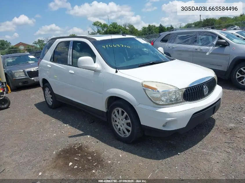 2006 Buick Rendezvous Cx VIN: 3G5DA03L66S584496 Lot: 42663750