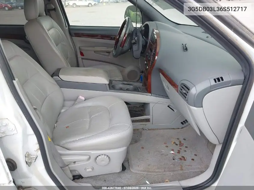 2006 Buick Rendezvous Cx VIN: 3G5DB03L36S512717 Lot: 42677040