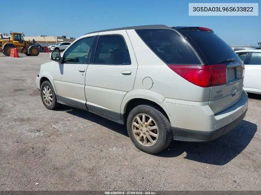 2006 Buick Rendezvous Cx VIN: 3G5DA03L96S633822 Lot: 42687518