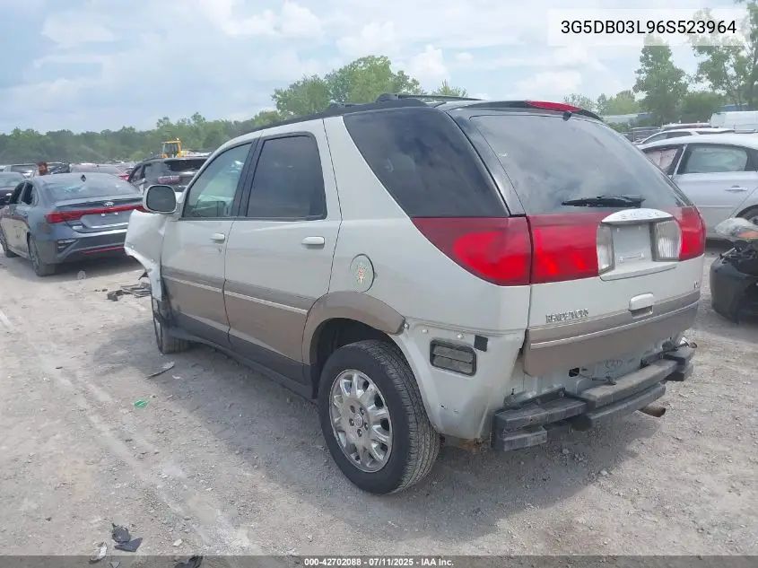 2006 Buick Rendezvous Cx VIN: 3G5DB03L96S523964 Lot: 42702088