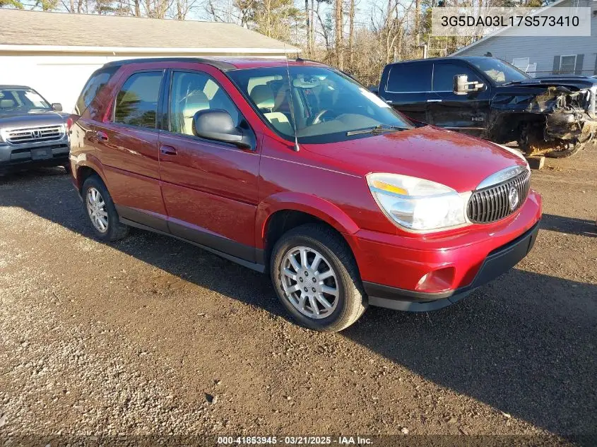 2007 Buick Rendezvous Cx VIN: 3G5DA03L17S573410 Lot: 41853945