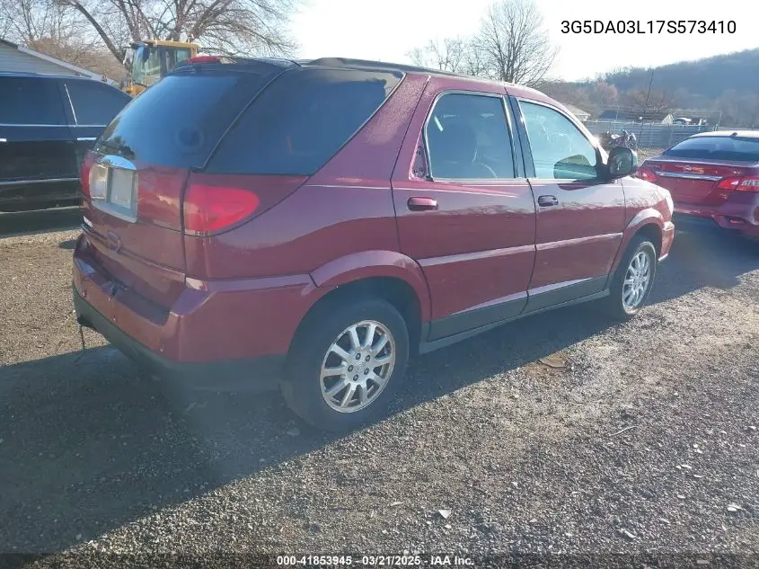 2007 Buick Rendezvous Cx VIN: 3G5DA03L17S573410 Lot: 41853945