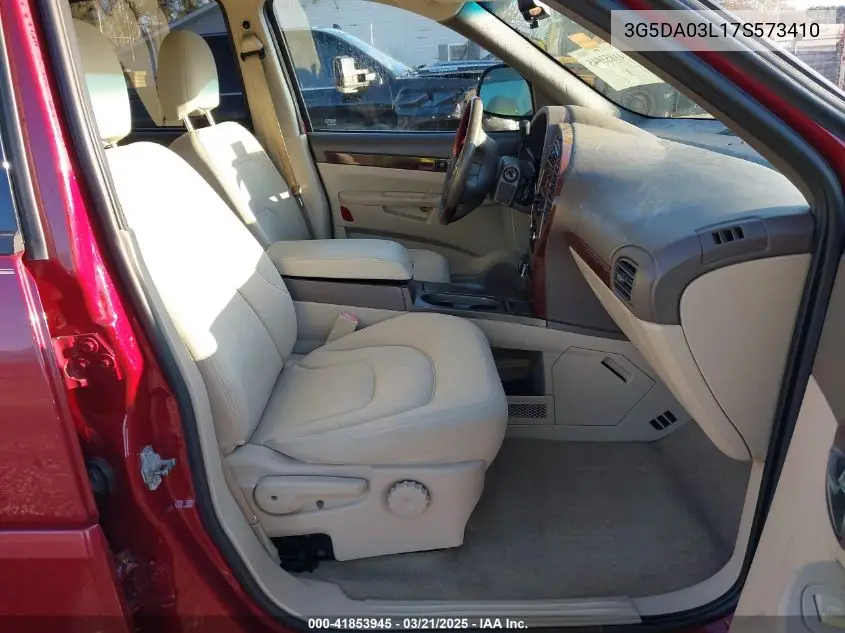 2007 Buick Rendezvous Cx VIN: 3G5DA03L17S573410 Lot: 41853945