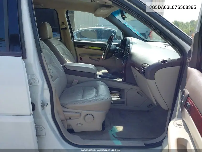 2007 Buick Rendezvous Cxl VIN: 3G5DA03L07S508385 Lot: 42585564