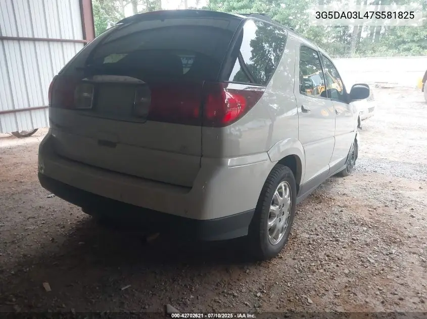 2007 Buick Rendezvous Cxl VIN: 3G5DA03L47S581825 Lot: 42702621